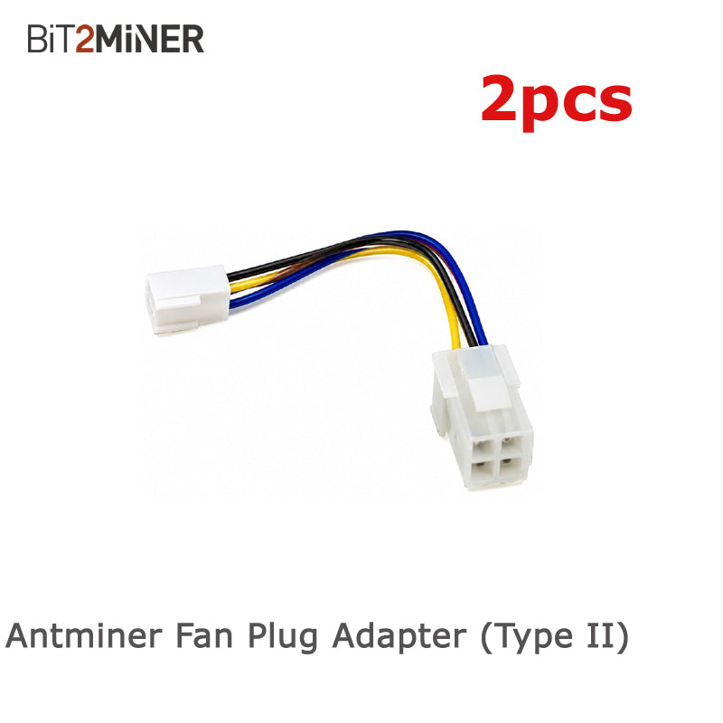 CABLE ADAPTADOR DE WHATSMINER PARA CONVERTIR EL NÚMERO DE PIN DEL VENTILADOR ENTRE 4 PINES Y 6 PINES