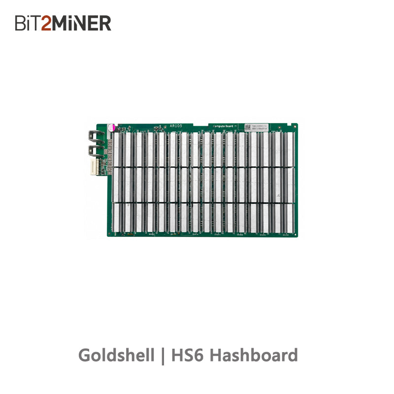 GOLDSHELL HS6 HASHBOARD REPLACEMENT SC HNS MINER BLAKE2B SHA3 ALGORITH