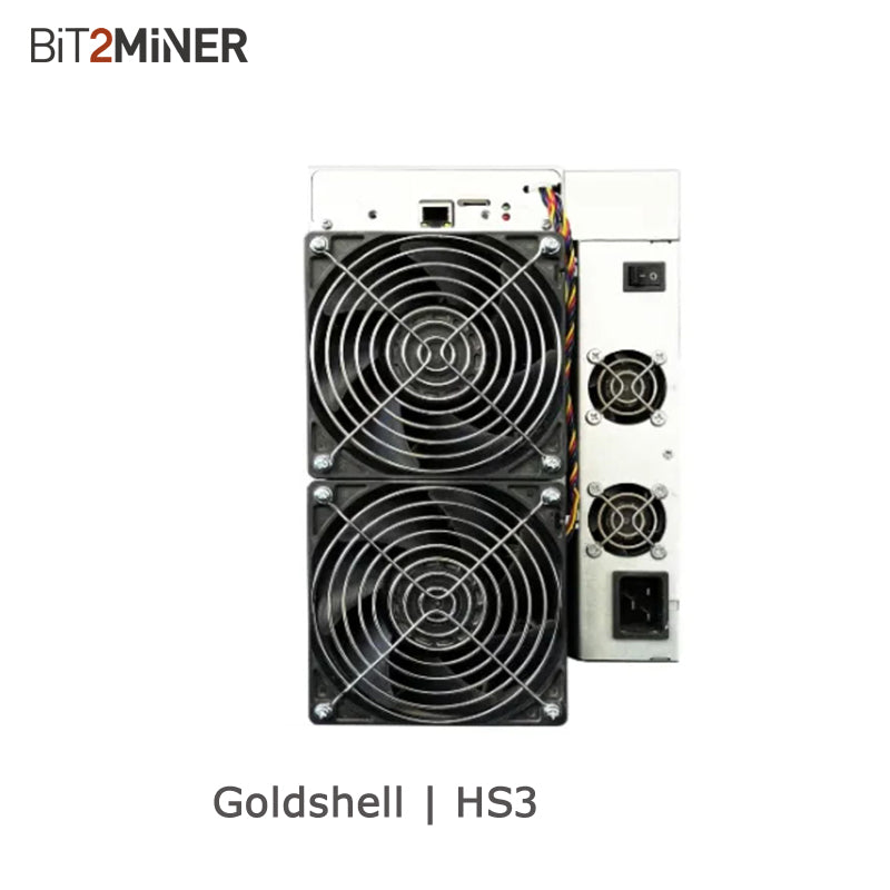 USED GOLDSHELL HS3 4TH Siacoin (SC) 2TH MINER BLAKE2B SHA3 ALGORITHM