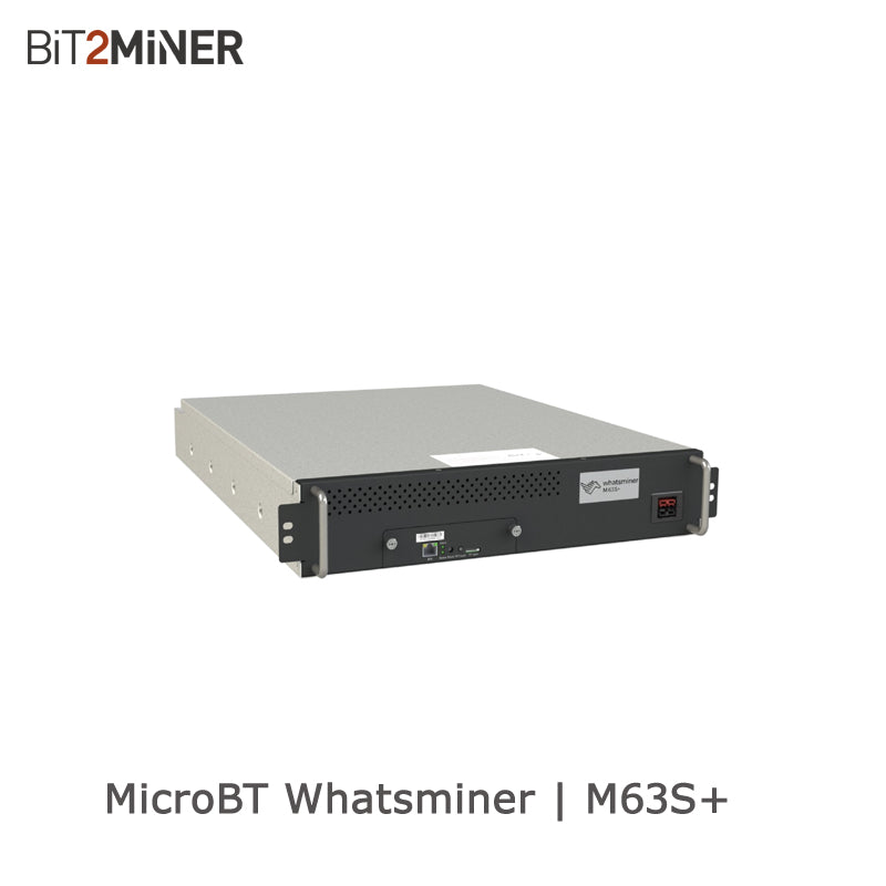 NEW MICROBT WHATSMINER M63S+ 438TH ~416TH HYDRO COOLING MINER BITCOIN BCH