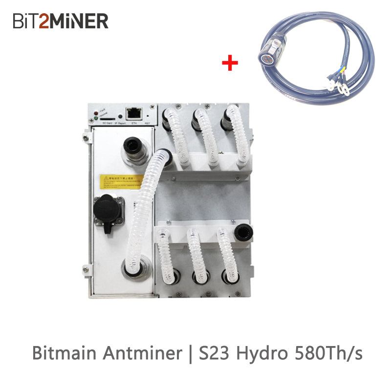 NEW BITMAIN ANTMINER S23 HYDRO 580TH HYDRO COOLING MINER BITCOIN BCH