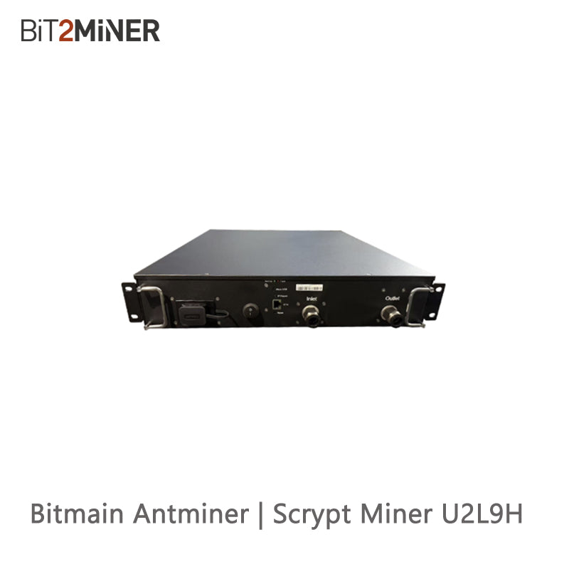 NEW BITMAIN ANTMINER U2L9H 27GH LTC DOGE BEL MINER SCRYPT HYDRO COOLING MINER
