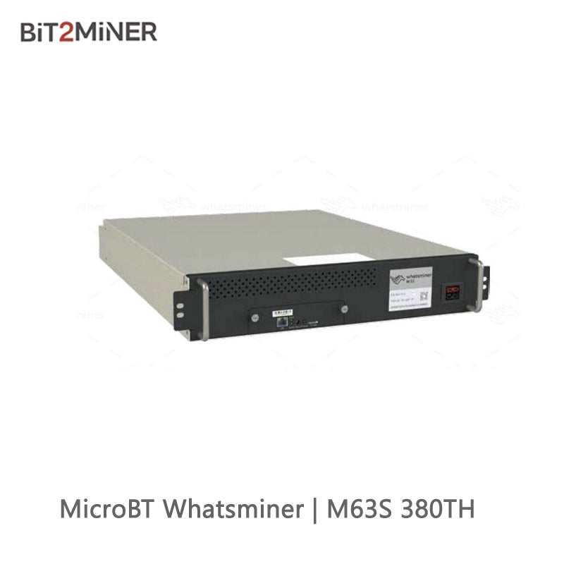 USED MICROBT WHATSMINER M63S 380T 378T HYDRO COOLING MINER BITCOIN BCH