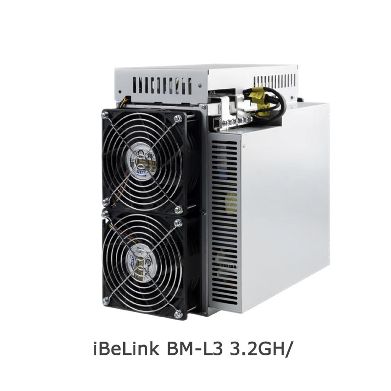 USED IBELINK BM-L3 3.2GH/s MINING DOGE LTC BELCOIN SCRYPT ALGORITHM