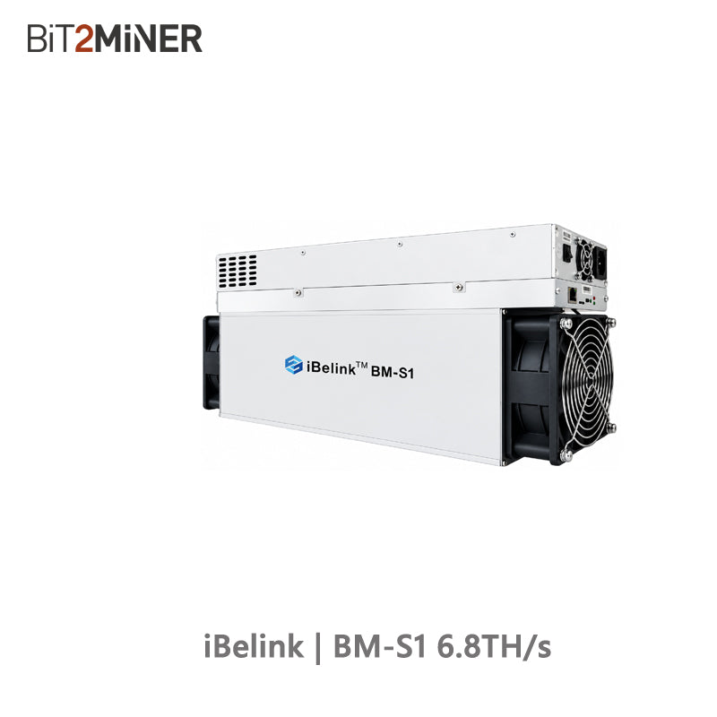 USED IBELINK BM-S1 6.8TH/S SC SIACOIN MINER BLAKE2B ALGORITHM