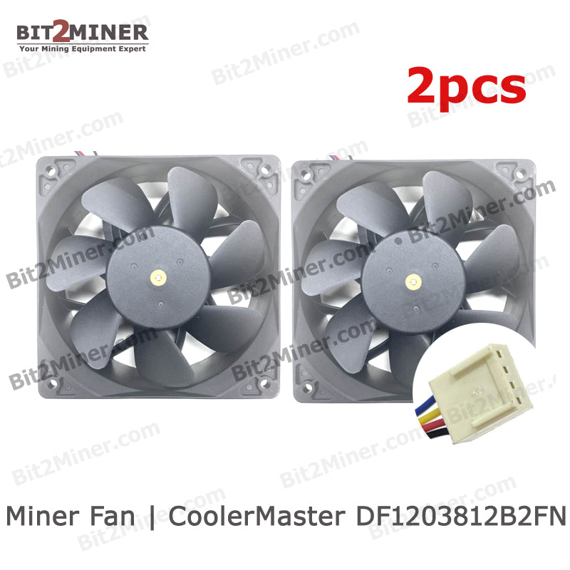 CANAAN AVALON FAN COOLER MASTER DF1203812B2FN 4.5A 4P (1*4P) - BIT2MINER