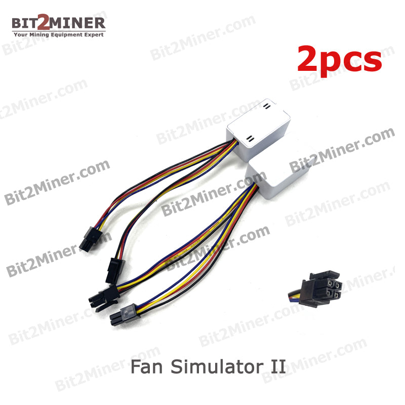 FAN SIMULATOR 2X2PINS AVALON EBANG CHEETAH - BIT2MINER