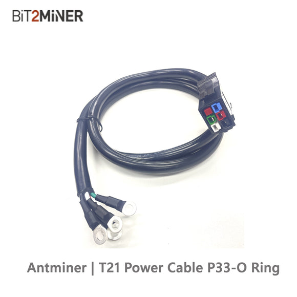 BITMAIN ANTMINER T21 POWER CABLE P33-O RING 3-PHASE CABLE - BIT2MINER