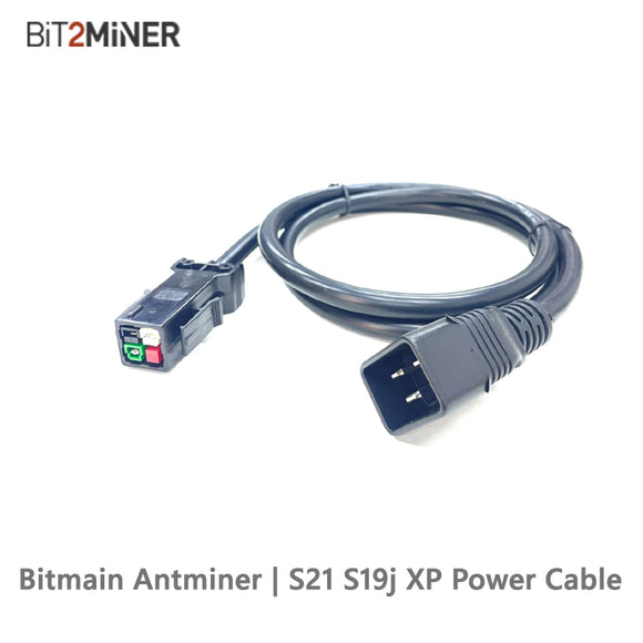 BITMAIN ANTMINER S21 S19J XP POWER CABLE C20-P13 3-PHASE CABLE - BIT2MINER
