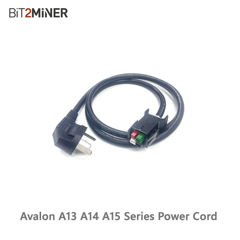 CANAAN AVALON A1346 A1366 A1446 1466 A15 SERIES MINER POWER CORD