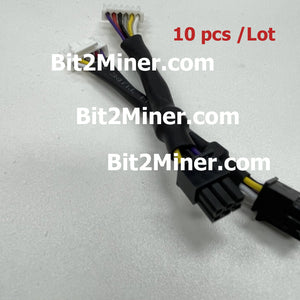 AVALON A1047 POWER SUPPLY UNIT  CABLE 1*6PINS TO 2*3PINS (X 10PCS) - BIT2MINER