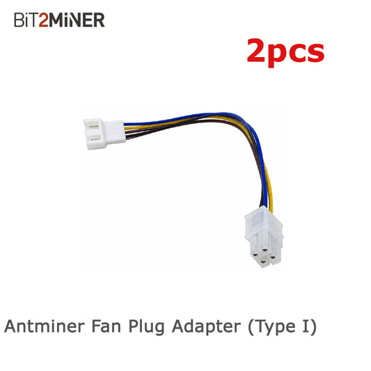 CABLE ADAPTADOR DE WHATSMINER PARA CONVERTIR EL NÚMERO DE PIN DEL VENTILADOR ENTRE 4 PINES Y 6 PINES 