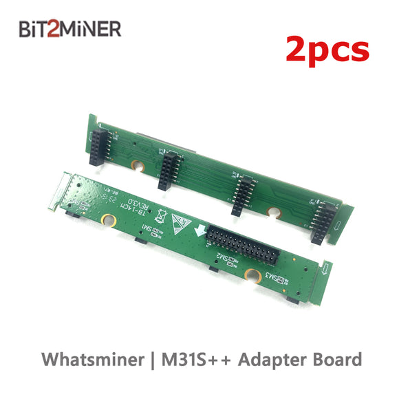 MICROBT WHATSMINER M31S++ ADAPTER BOARD( X 2PCS) - BIT2MINER