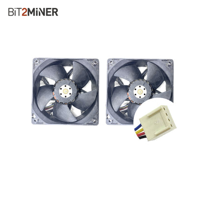 AVC DBPJ1238B2G DC BRUSHLESS VENTILADOR AXIAL RODAMIENTO DE BOLAS 12VDC 3.12A 12038MM (2PCS) 
