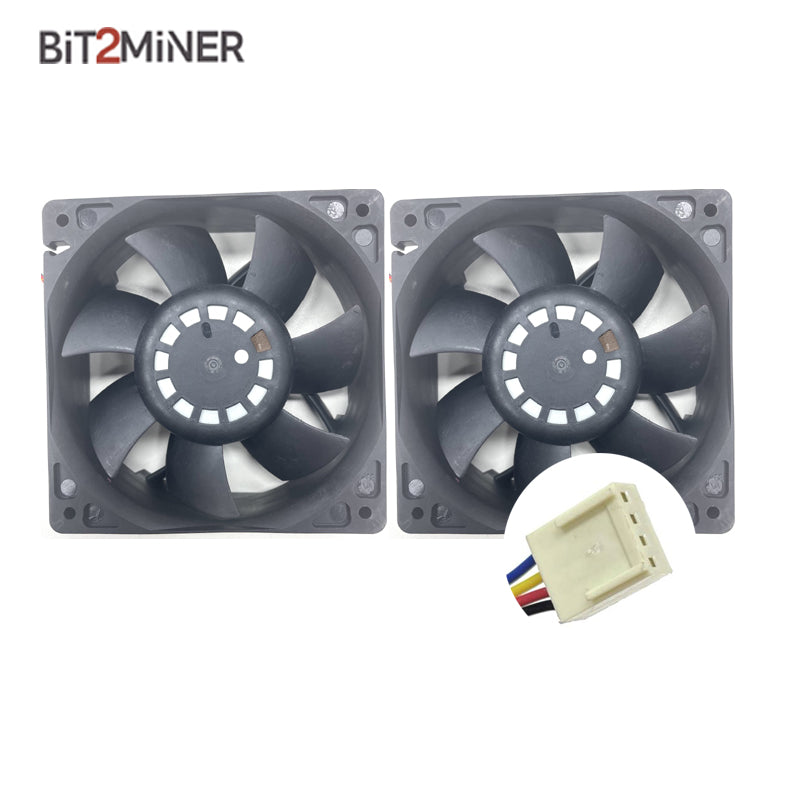 BITMAIN ANTMINER FAN DFB380012000T FCN DC 12V 3.14A S19 SERIES T19 FAN (ORIGINAL) - BIT2MINER