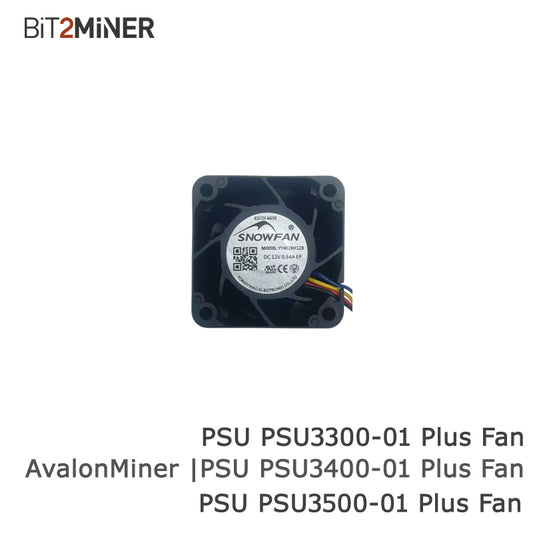 AVALONMINER POWER SUPPLY UNIT PSU3300 PSU3400 PSU3500-01 PLUS FAN