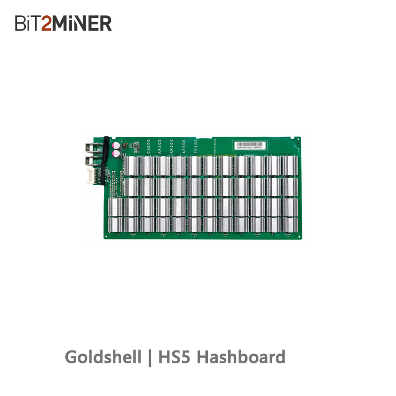 GOLDSHELL HS5 HASHBOARD REPLACEMENT SC HNS MINER BLAKE2B SHA3 ALGORITH