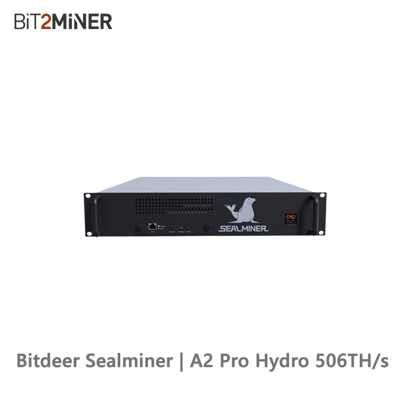 NEW BITDEER SEALMINER A2 PRO HYDRO 506T 504T 502T 500T MINER BTC BCH BSV SHA256