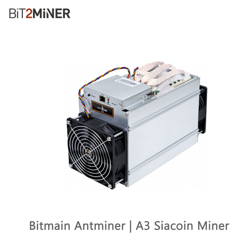 USED BITMAIN ANTMINER A3 815GH/S SC SIACOIN MINER BLAKE2B ALGORITHM