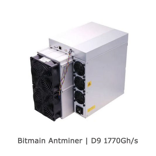 NEW BITMAIN ANTMINER D9 1770GH/S X11 ALGORITHM DASH MINER MUE CANN DASH DPC ONX - BIT2MINER