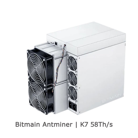 NEW BITMAIN ANTMINER K7 58TH/S MINING NERVOS CKB CRYPTOCURRENCY