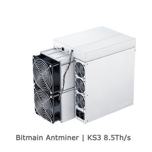 NEW BITMAIN ANTMINER KS3 8500GH/S KAS-KASPA MINER KAS MINER  KHEAVYHASH ALGORITHM - BIT2MINER