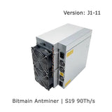 NEW BITMAIN ANTMINER S19 95TH 90TH 86TH 82TH MINER BITCOIN BCH TRC ACOIN CURE XJO WITH PSU - BIT2MINER