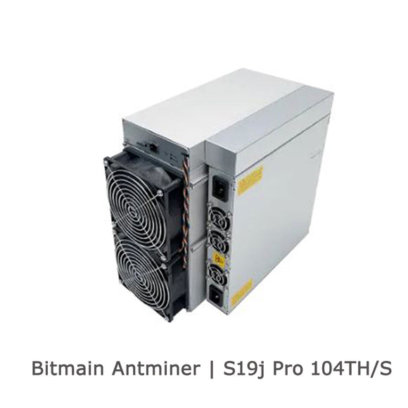 NEW BITMAIN ANTMINER S19J PRO 104TH 100TH 96TH MINER BITCOIN BCH TRC ACOIN CURE XJO WITH PSU - BIT2MINER