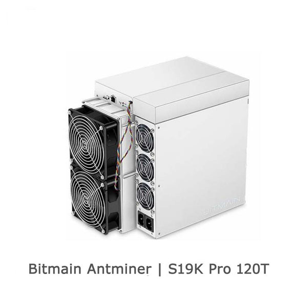 NEW BITMAIN ANTMINER S19K PRO 120TH 115TH/S MINER BITCOIN BCH TRC ACOIN CURE XJO - BIT2MINER