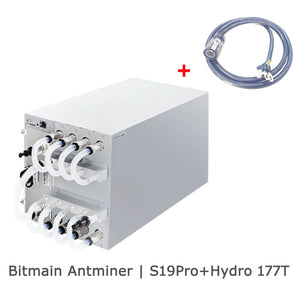 NEW BITMAIN ANTMINER S19 PRO + HYDRO 177TH/S HYDRO COOLING MINER BITCOIN BCH BSV SH256 ALGORITHM