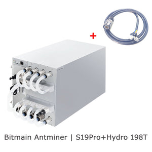 NEW BITMAIN ANTMINER S19 PRO + HYDRO 198TH/S HYDRO COOLING MINER BITCOIN BCH BSV SH256 ALGORITHM