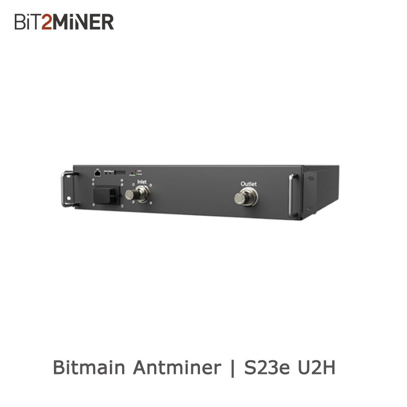 NEW BITMAIN ANTMINER S23e U2H HYDRO 865TH HYDRO COOLING MINER BITCOIN BCH