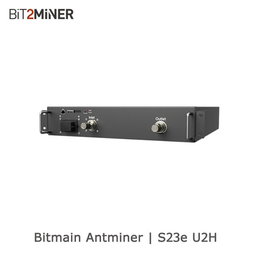 NEW BITMAIN ANTMINER S23e U2H HYDRO 865TH HYDRO COOLING MINER BITCOIN BCH