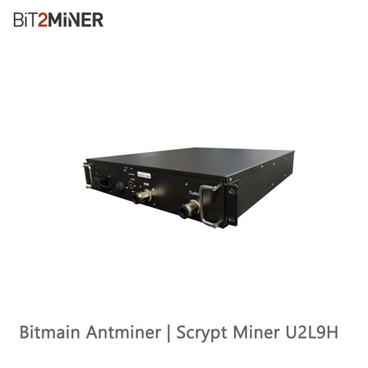 NEW BITMAIN ANTMINER U2L9H 27GH LTC DOGE BEL MINER SCRYPT HYDRO COOLING MINER