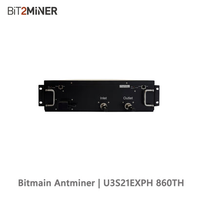 NEW BITMAIN ANTMINER U3S21EXPH 860TH HYDRO-COOLING MINER BTC SHA256