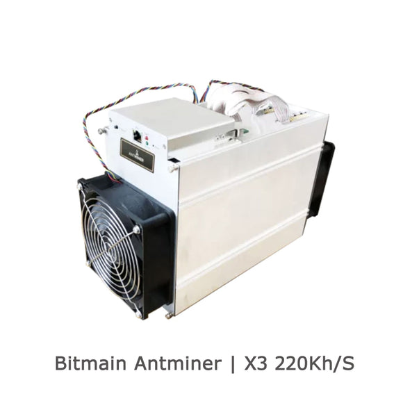 USED BITMAIN ANTMINER X3 220KH/S XMC MINER CRYPTONIGHT ALGORITHM - BIT2MINER