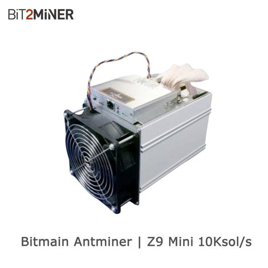 USED BITMAIN ANTMINER Z9 MINI 10KSOL/S MINING ZCASH ZENCASH HUSH CRYPTOCURRENCY ZCASH MINER