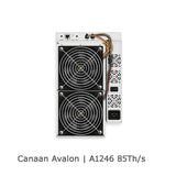 USED CANAAN AVALON A1246 87TH/S 85TH/S 83TH/S BTC BCH MINING - BIT2MINER