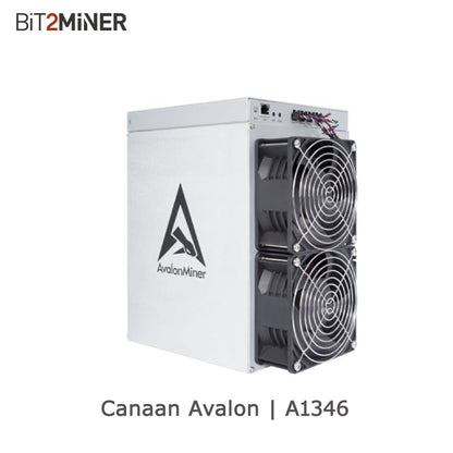 USED CANAAN AVALON A1346 113TH/S BTC BCH MINING SHA256 ALGORITHM