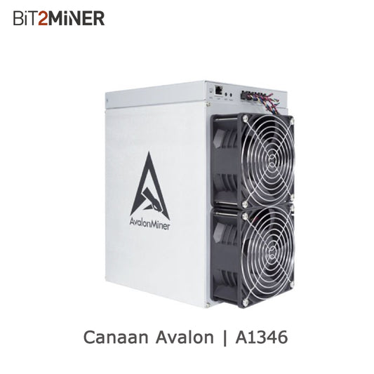 USED CANAAN AVALON A1346 113TH/S BTC BCH MINING SHA256 ALGORITHM