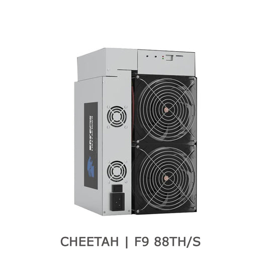 USED CHEETAH F9 88TH/S MINING BITCOIN BTC BCH WITH PSU - BIT2MINER