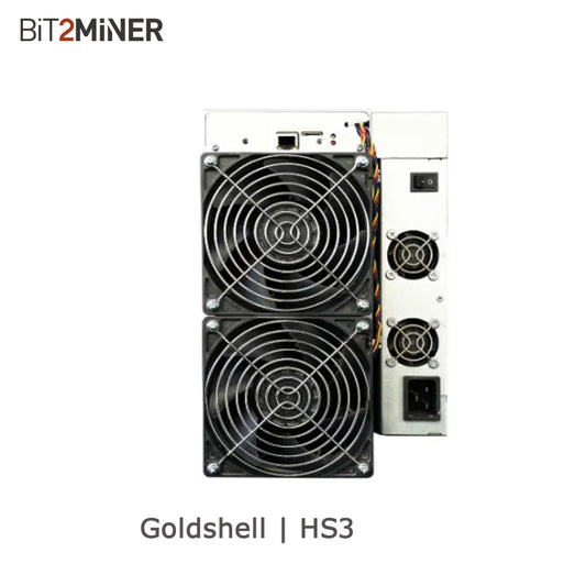 USED GOLDSHELL HS3 4TH Siacoin (SC) 2TH MINER BLAKE2B SHA3 ALGORITHM