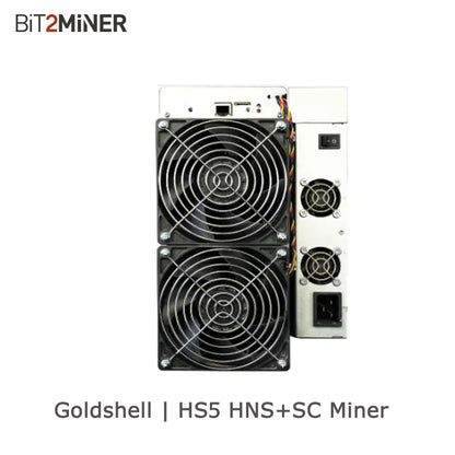 USED GOLDSHELL HS5 2.7TH HNS SC 5.3TH MINER BLAKE2B SHA3 ALGORITHM