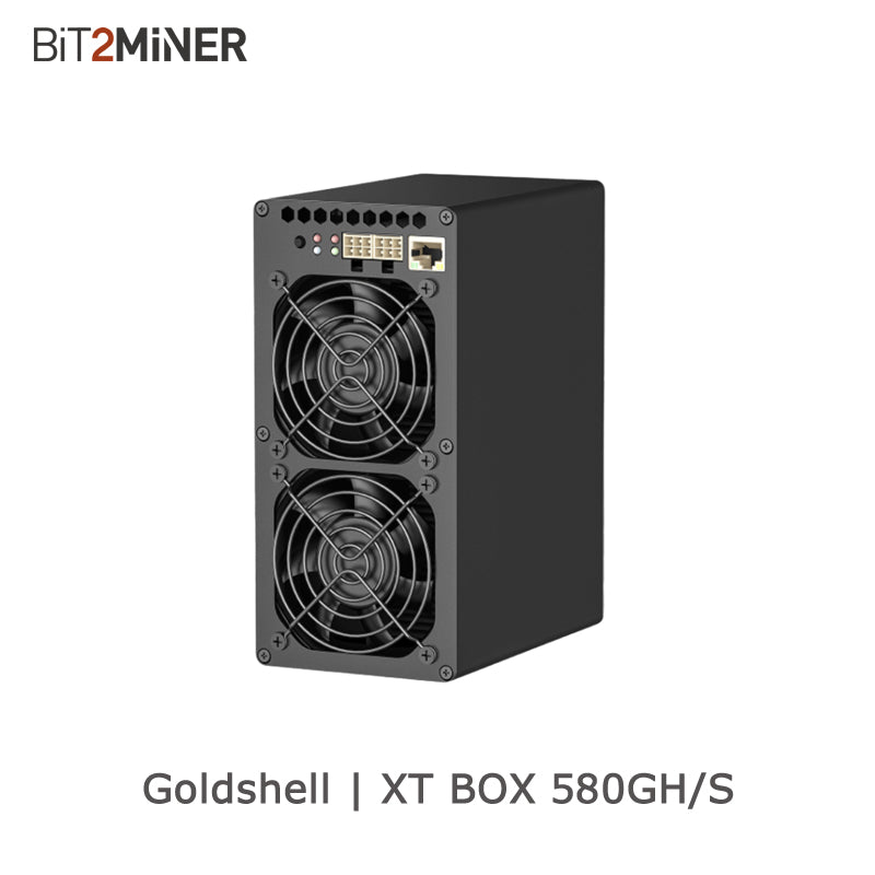 NEW GOLDSHELL XT BOX 580GH/S XTM MINER SHA-3X ALGORITHM HOME MINER