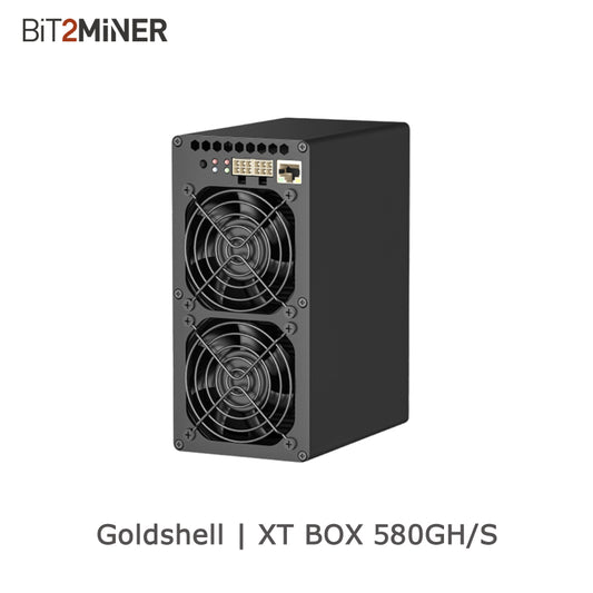 NEW GOLDSHELL XT BOX 580GH/S XTM MINER SHA-3X ALGORITHM HOME MINER