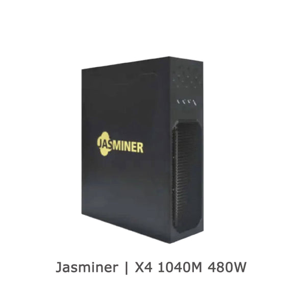 USED JASMINER X4 1040MH/S 480W 5G ETC ETHW MINER ETHASH ALGORITHM QUIET VERSION - BIT2MINER