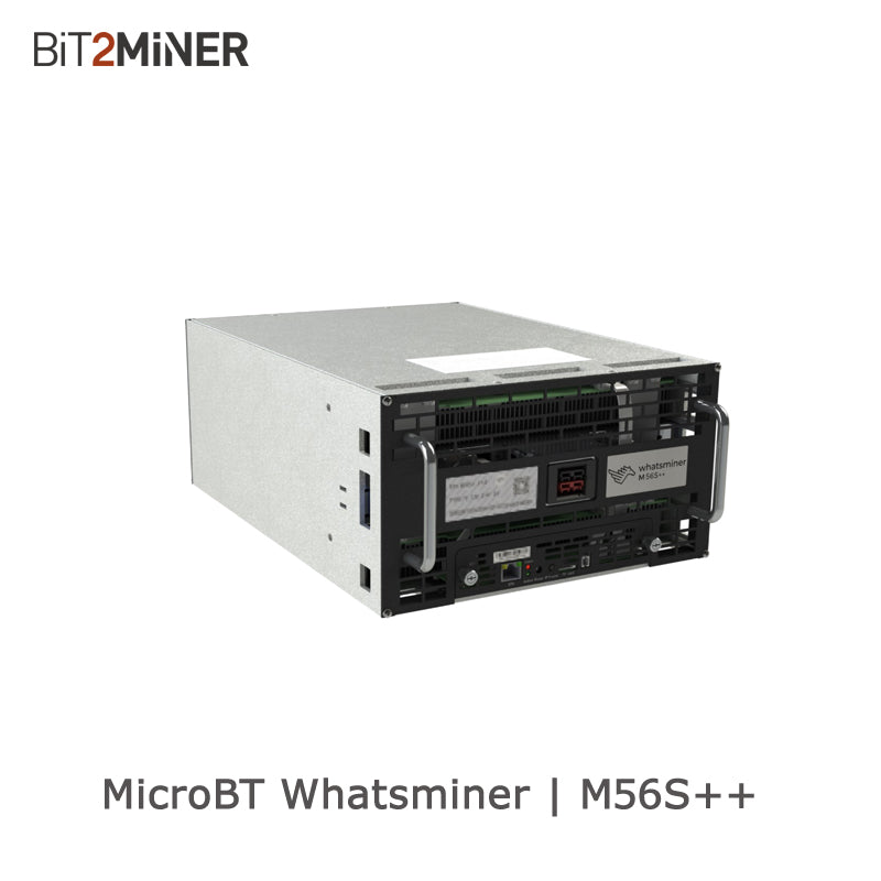 NEW MICROBT WHATSMINER M56S++ 266T ~ 256T HYDRO COOLING MINER BITCOIN