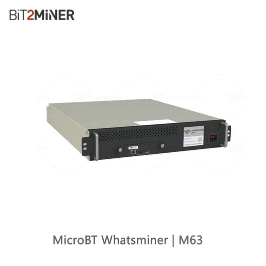 USED MICROBT WHATSMINER M63 350TH HYDRO COOLING MINER BITCOIN BCH