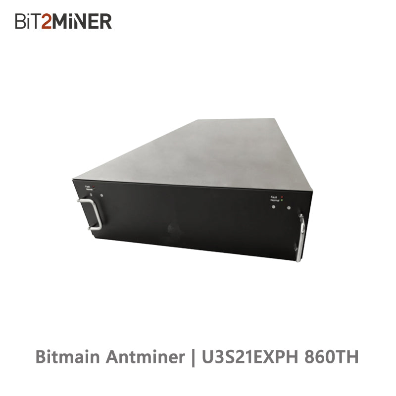 NEW BITMAIN ANTMINER U3S21EXPH 860TH HYDRO-COOLING MINER BTC SHA256