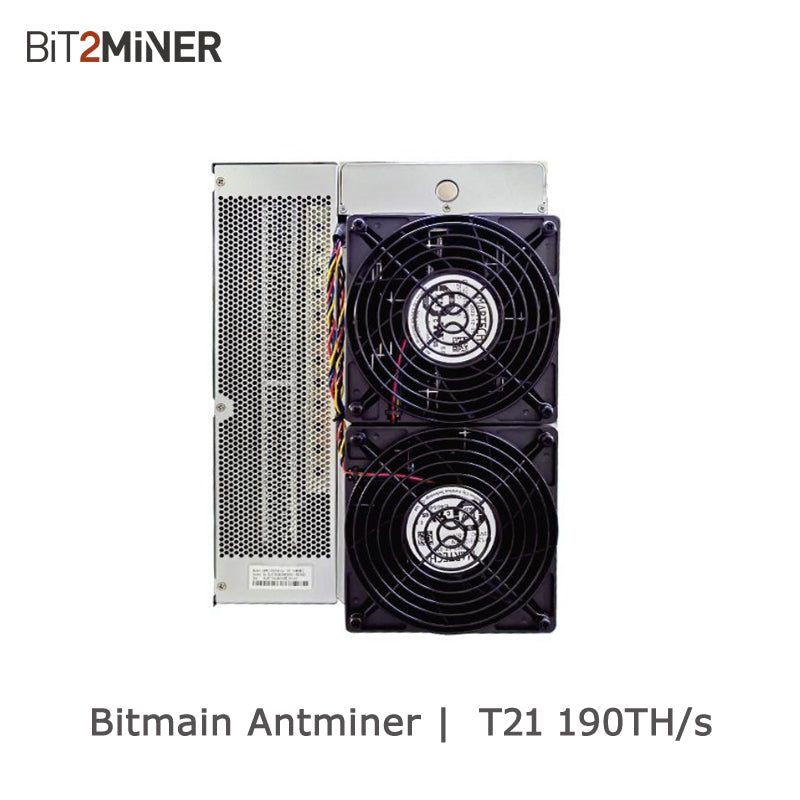 USED BITMAIN ANTMINER T21 190TH MINER BITCOIN BCH TRC ACOIN CURE XJO